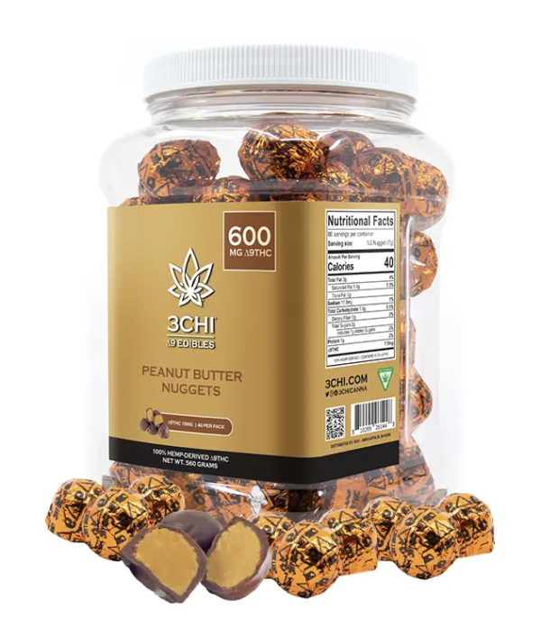 Peanut Butter Nuggets  ( Delta 9 THC ) Party Pack